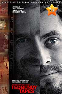 Las Cintas de Ted Bundy Netflix Poster Mejores docuseries asesinos