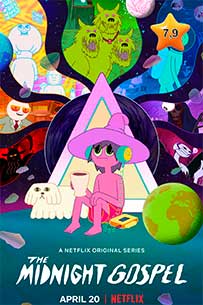 the midnight gospel poster mejores series animacion para adultos de netflix 2021