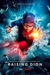 Poster Educar a un superhéroes Netflix Serie Tv Fantasía