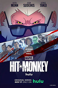 poster Hit Monkey listas mejores series Disney+