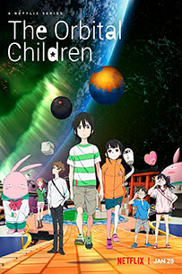 poster Jóvenes en Órbita listas mejores series de anime de netflix