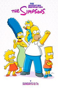 poster Los Simpson Temporada 33 estrenos de hoy en dinsey+