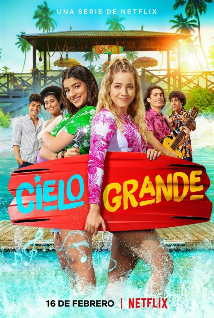 Poster Cielo Grande Netflix Serie Tv Adolescente