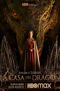 Poster La Casa del Dragon HBO Max House of the Dragon Serie Tv 2022