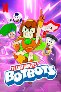 poster transformers botbots netflix serie tv infantil 2022