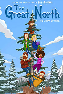 poster the great north serie animacion para adultos