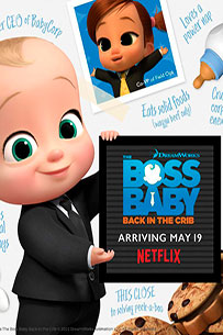 Poster El Bebé Jefazo Vuelta a la Cuna Netflix Serie Tv Infantil