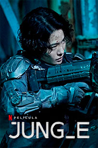 Poster Provisional Jung_e Netflix Película 2022