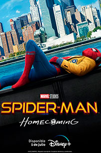 Poster Spiderman Homecoming Disney+ Película 2021