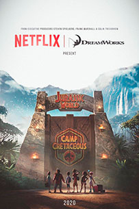 Poster Jurassic World Campamento Cretácico Netflix Serie Tv Infantil 2020