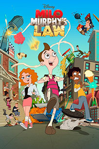 Poster La Ley de Milo Murphy Disney+ Serie Tv 2016