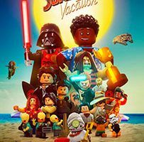 Poster Star Wars Lego Summer Vacation Disney+ Película 2022