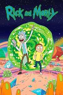 poster Rick y Morty listas mejores series hbo max