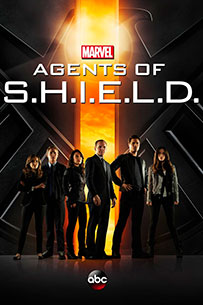 Poster Agentes de Shield Disney+ Serie Tv Marvel 2013 - 2020