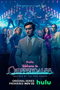 Poster Bienvenidos a Chippendales Disney+ Miniserie Tv 2023