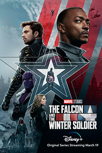 Poster Falcon y el Soldado de Invierno Disney+ Miniserie Tv Marvel 2021