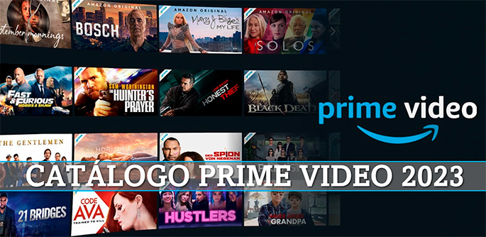 Catálogo de Series y Películas Amazon Prime Video 2023