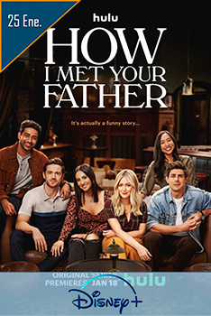 Poster Como Conocia a Vuestro Padre Temporada 2 Disney+ Serie Tv Comedia