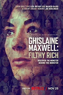 Poster Ghislaine Maxwell Asquerosamente Rica Netflix Documental 2022