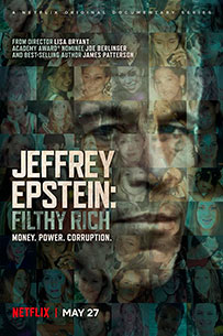 Poster Jeffrey Epstein Asquerosamente Rico Netflix Docuserie 2020