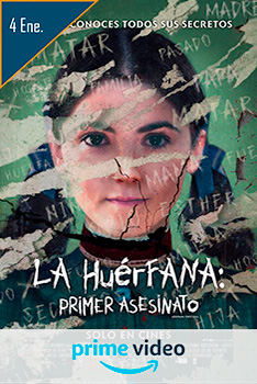 Poster La Huérfana la Prime Muerte Prime Video Película 2022 Terror Definitivo estreno