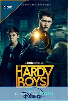 Poster Los Hermanos Hardy Disney+ Serie Tv 2021 Aventuras y Misterio Juveniles Fecha de Estreno