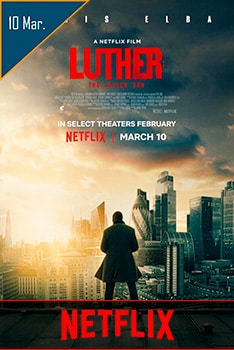 Poster Luther Cae la Noche Netflix Película 2023 Fecha de Estreno en Netflix