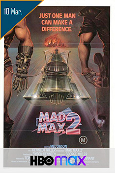 Poster Mad Max 2 Estreno HBO Max