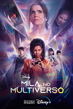 Poster Mila en el Multiverso Disney+ Serie Tv 2023