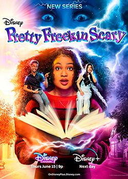 Poster Pretty Freekin Scary Disney+ Serie Tv 2023