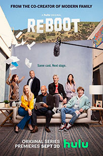 Poster Reboot El Recuentor disney+ Serie Tv Comedia 2022