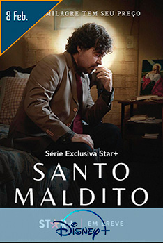 Poster Santo Maldito disney+ Serie Tv 2023 Fecha de Estreno